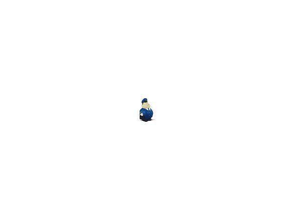 Stress man キャプテン ブラウ バート サイズ: 10.5 x 7 x 6cm