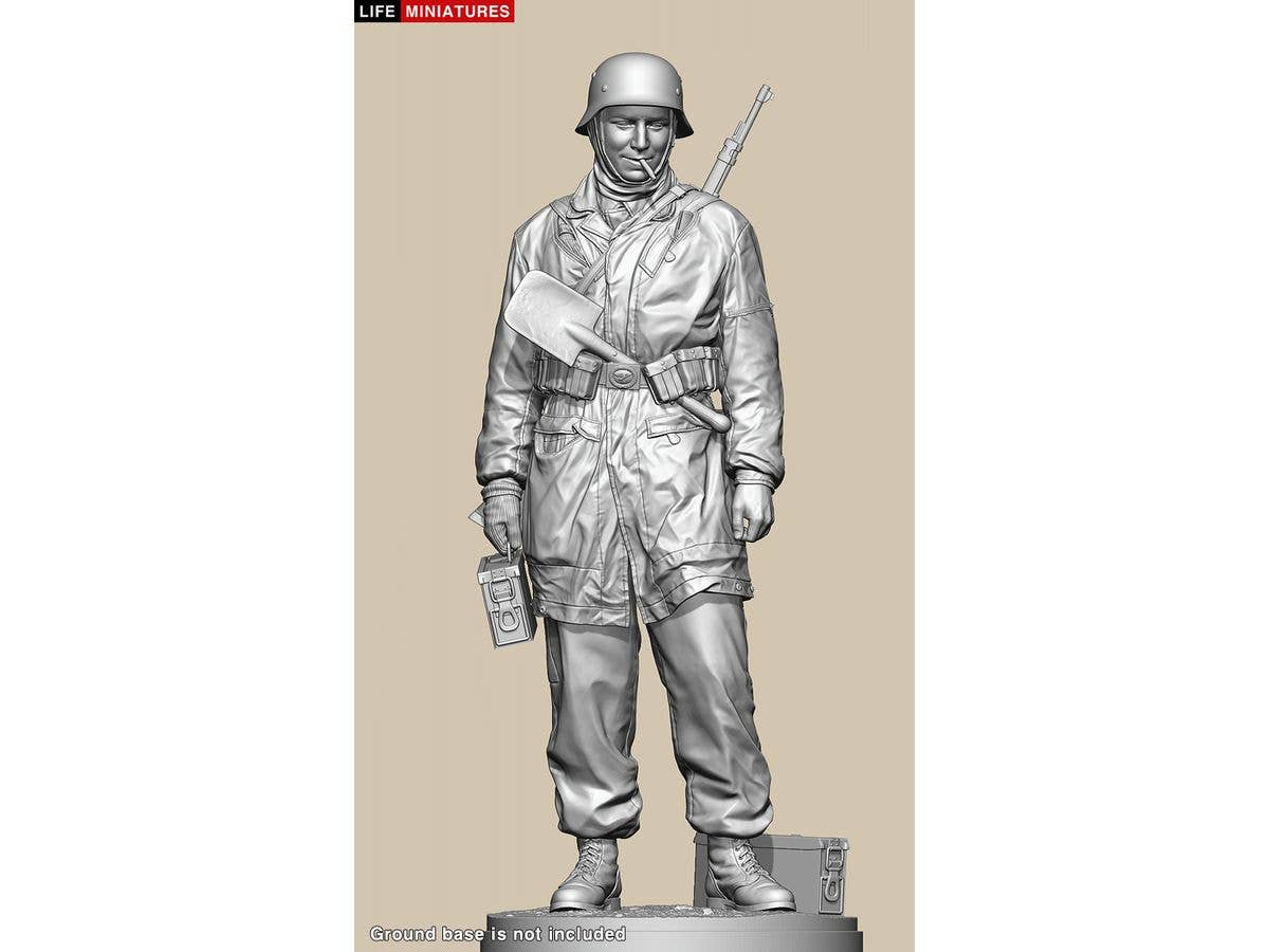 1/16 WWII ドイツ ポトー迎撃戦 ハンセン戦闘団の降下猟兵弾薬手 アルデンヌ1944年12月18日