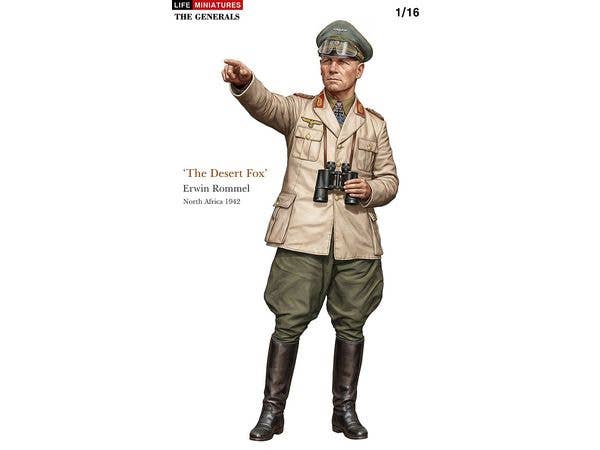 1/16 WWII ドイツ 砂漠の狐 エルヴィン・ロンメル 北アフリカ1942年