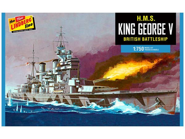 1/750 WW.II イギリス海軍戦艦 キングジョージ5世