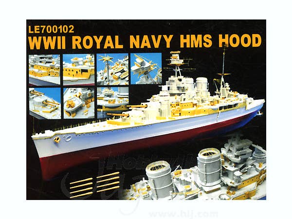 1/700 英海軍戦艦フッド用セット (トランペッター用）