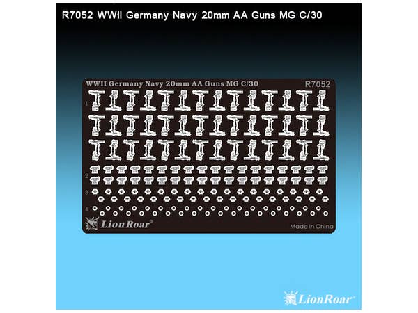 1/700 WW2 ドイツ海軍 C/30 20mm 対空機関銃