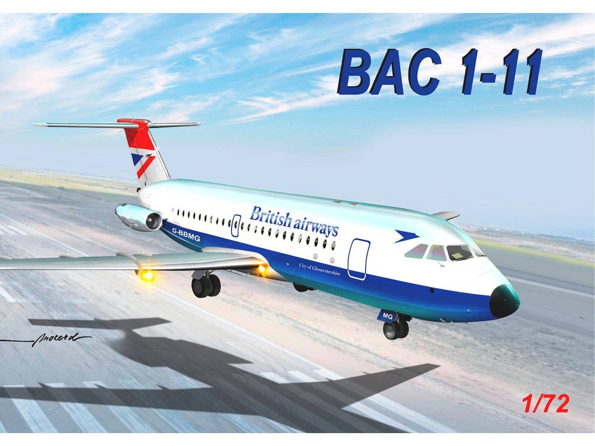 1/72 BAC 1-11 ブリティッシュエアウェイズ