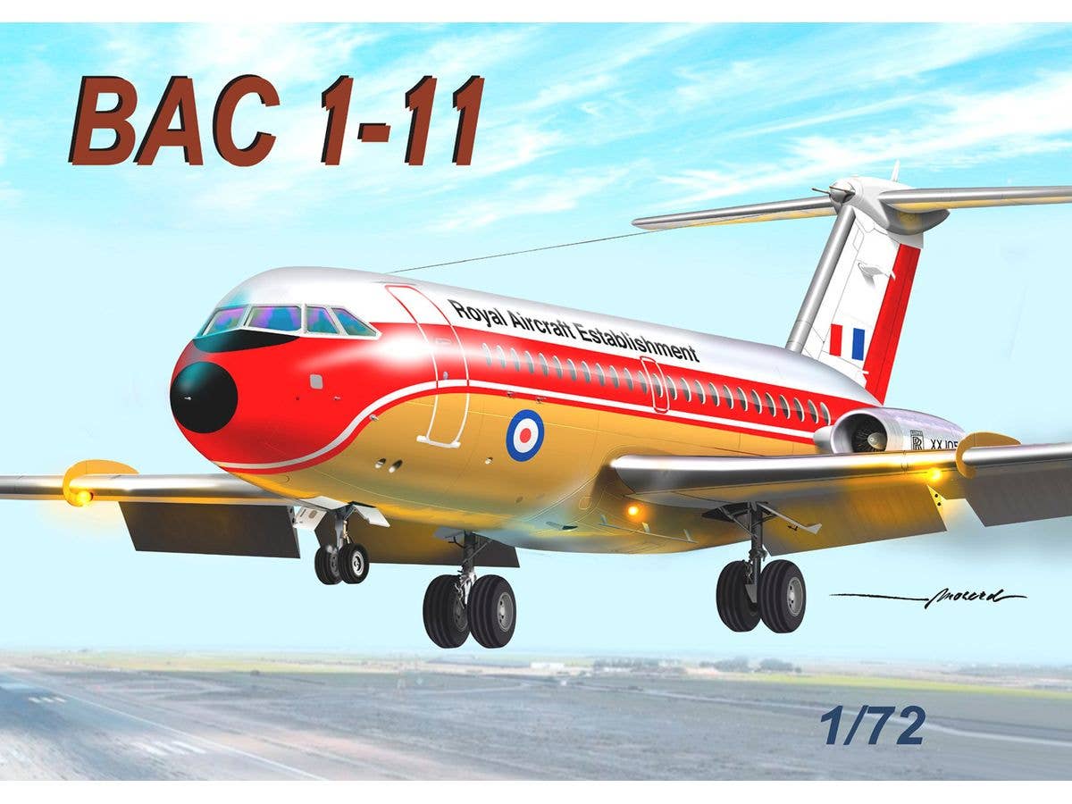 1/72 BAC 1-11ロイヤル・エアクラフト・エスタブリッシュメント