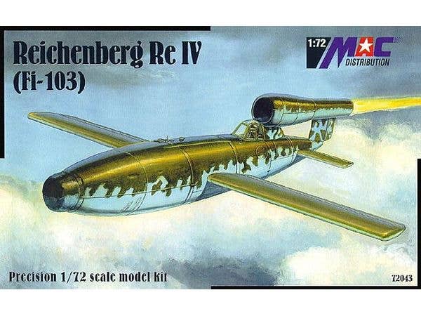 1/72 フィーゼラー Fi103ライヒェンベルク Re IV 有人ミサイル