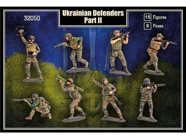 1/32 ウクライナ防衛軍 セット2 (15体・8ポーズ)