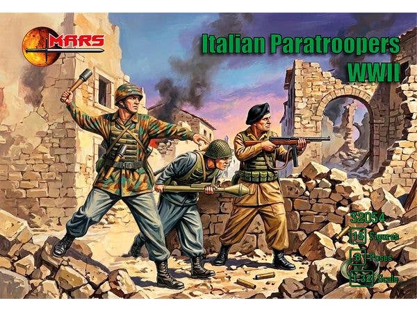 1/32 WW.II イタリア軍 空挺兵 (15体/8ポーズ)
