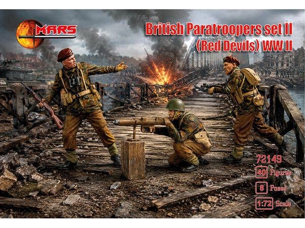 1/72 WW.IIイギリス軍 空挺兵パート2 (40体/8ポーズ)