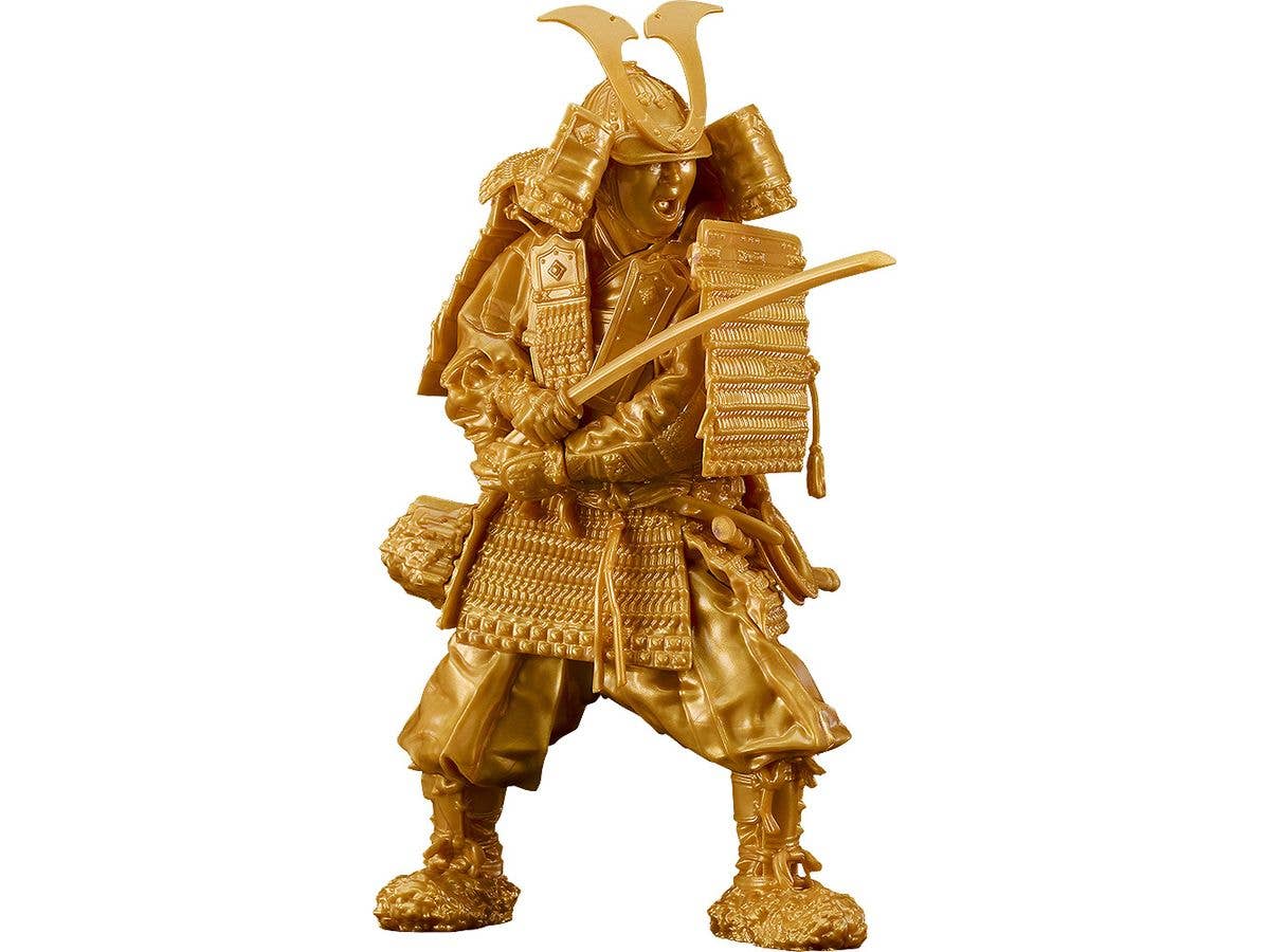 1/12 PLAMAX 鎌倉時代の鎧武者 黄金の装 Gold color edition