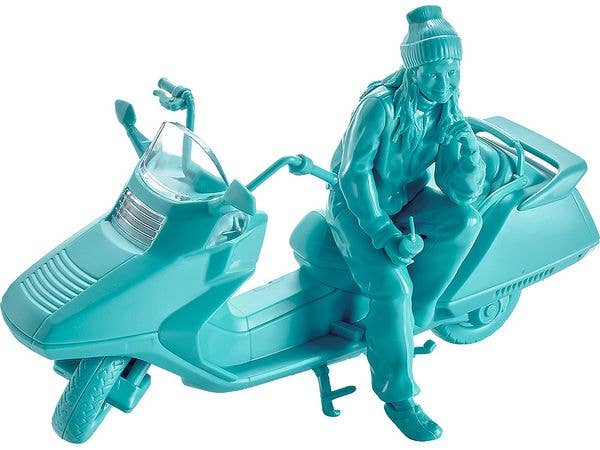 1/20 PLAMAX MF-102 Rider's portrait Honda Fusion ターコイズ