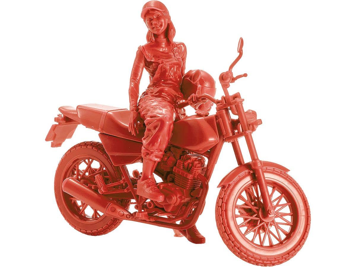 1/20 PLAMAX MF-103 Rider's portrait Honda FTR 223 レッド