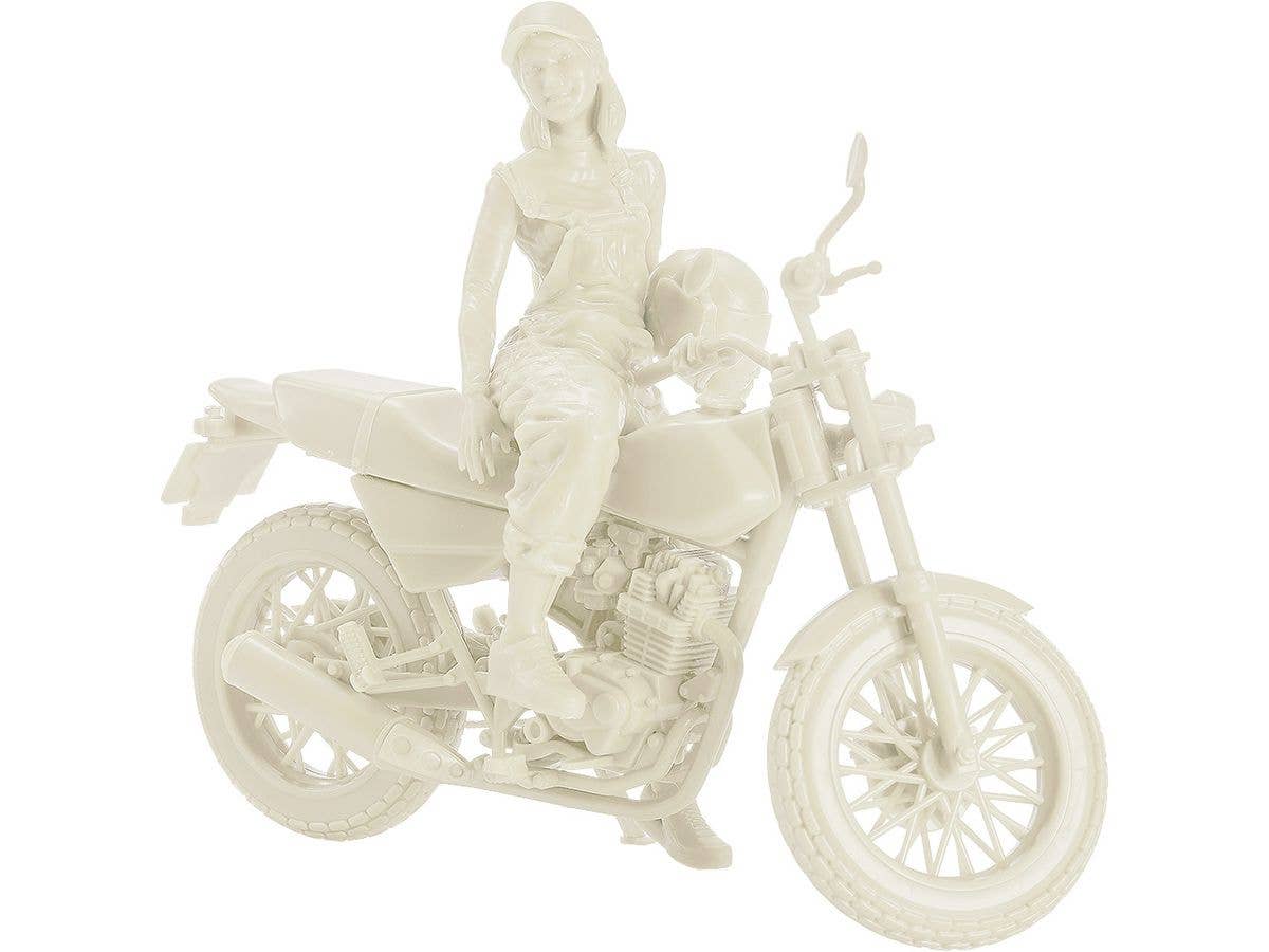1/20 PLAMAX MF-103 Rider's portrait Honda FTR 223 ホワイト