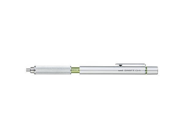 シフト シャープペンシル 0.4mm シルバー