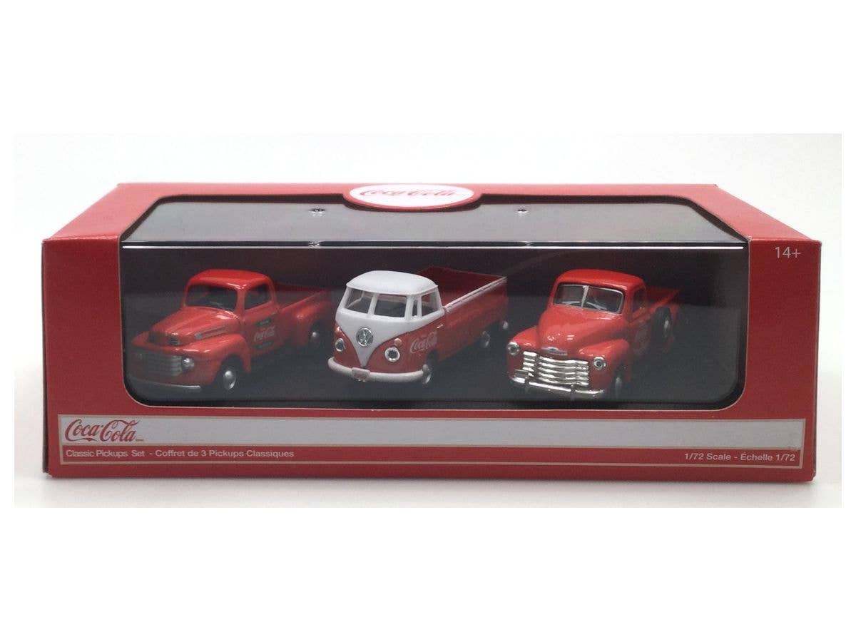 1/72 1948 フォード F1 & 1962 VW T1 & 1953 シボレー 3100 ステップサイド