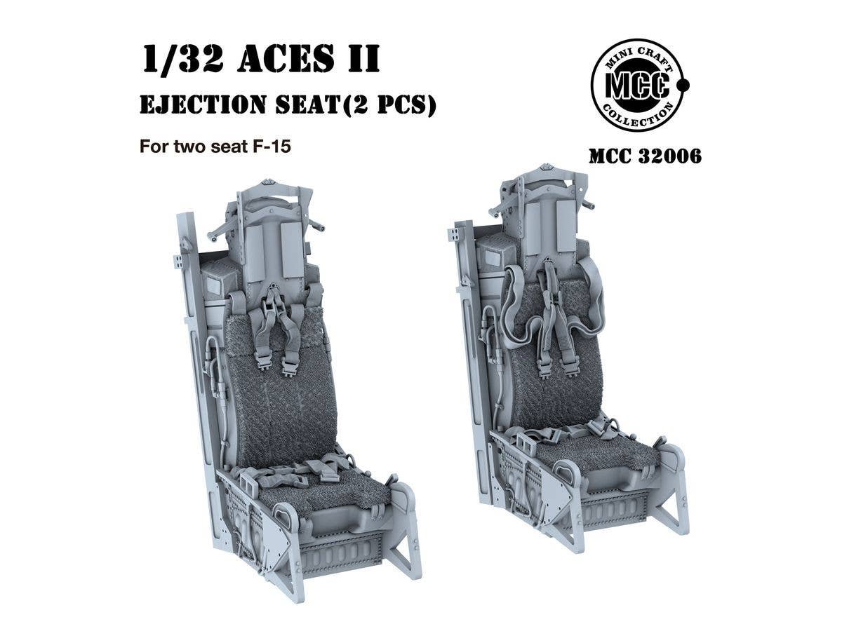 1/32 ACES II 射出座席 F-15複座型用 (2個入り)
