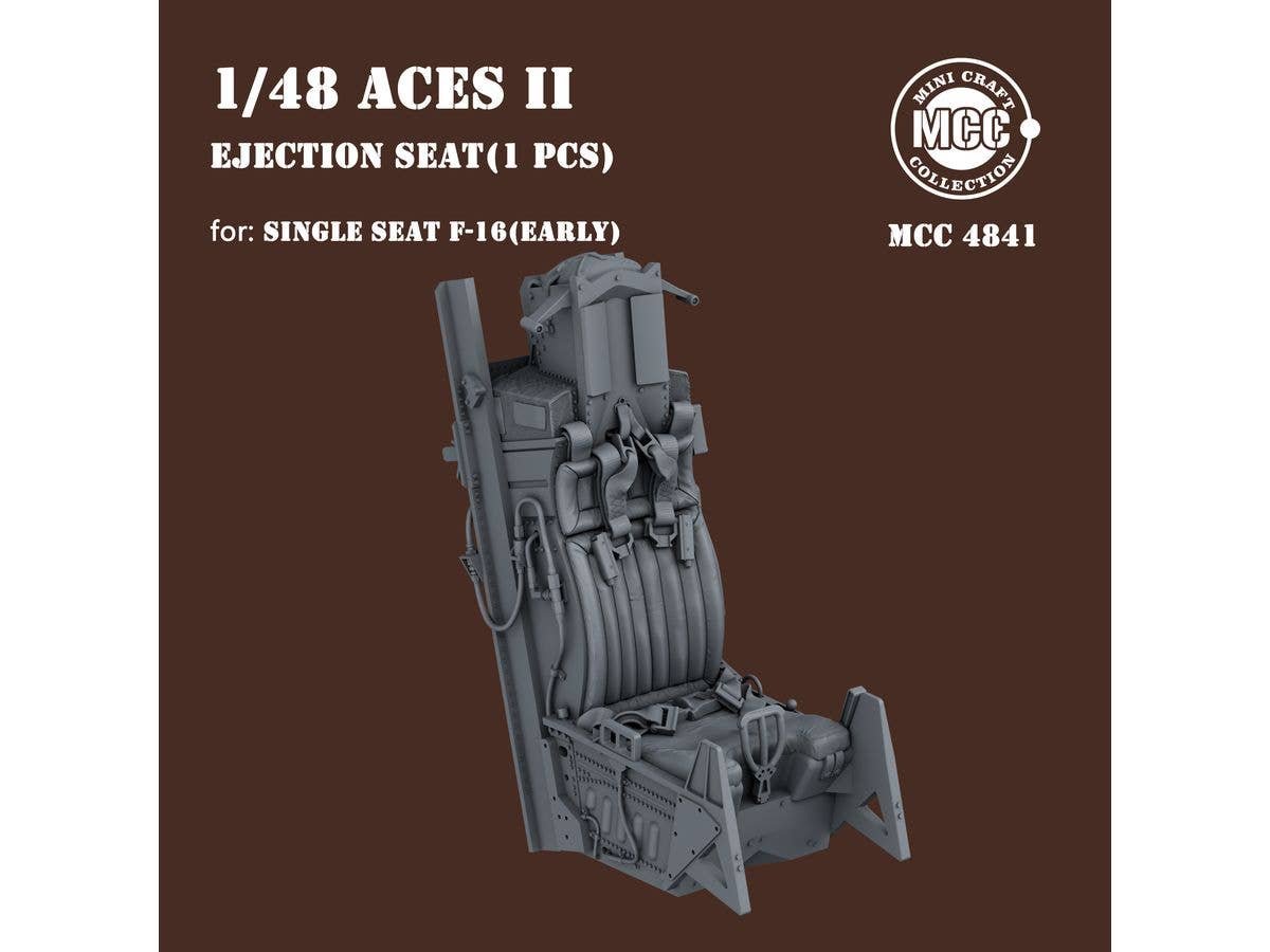 1/48 F-16 (単座・初期型)用ACES II射出座席 (1個入り)