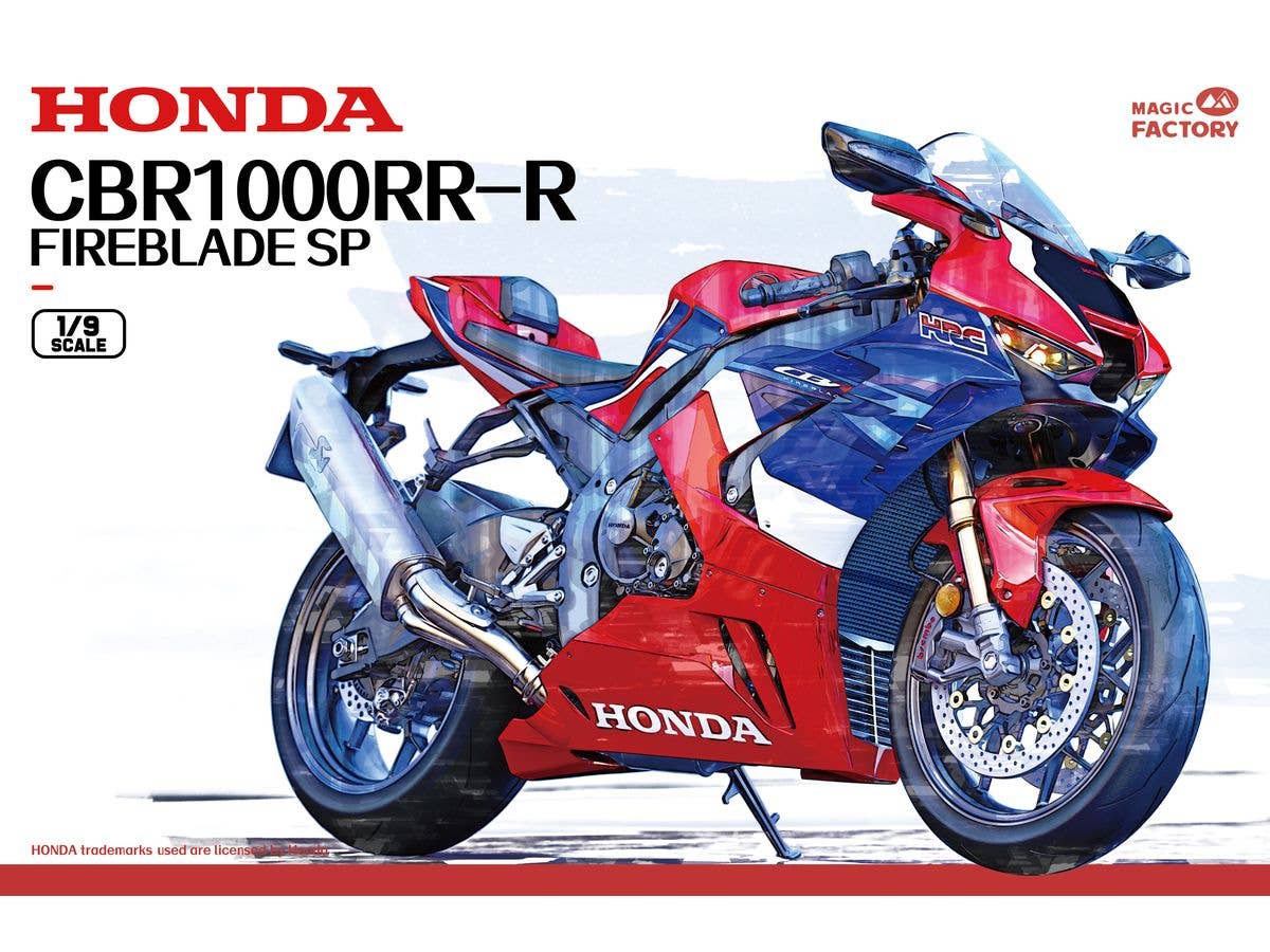 1/9 ホンダ CBR1000RR-R ファイヤーブレード SP (ノンカラー・スナップフィット)