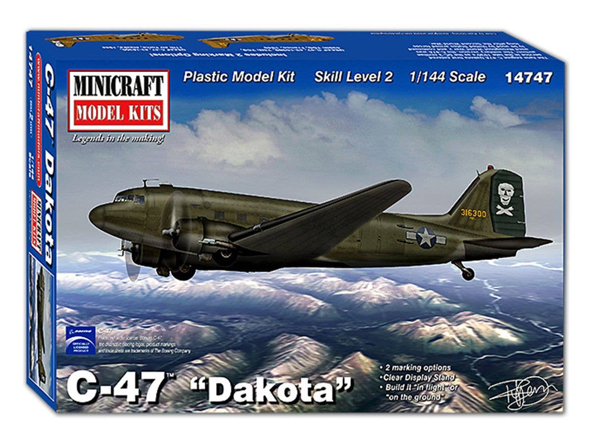 1/144 アメリカ軍 輸送機 C-47 ダコタ