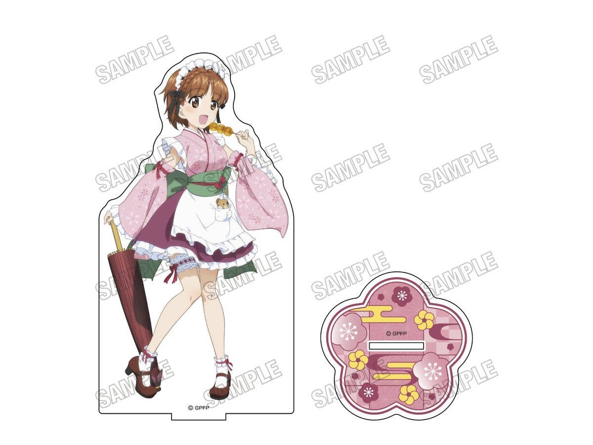 ガールズ&パンツァー 最終章: 描き下ろしBIGアクリルスタンド 和風メイドver.  1.西住 みほ