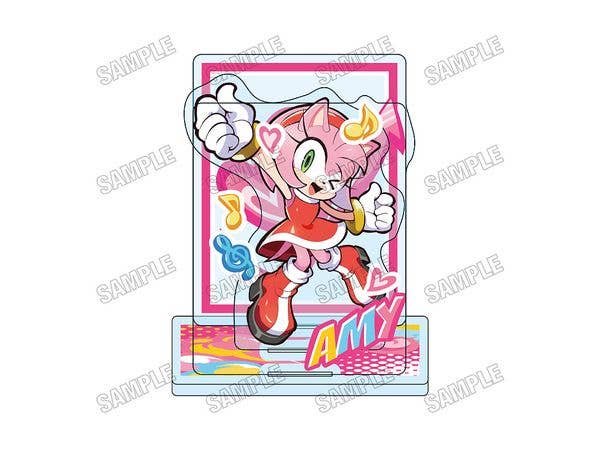 ソニック・ザ・ヘッジホッグ: 描き起こしミニアクリルジオラマ 3. エミー