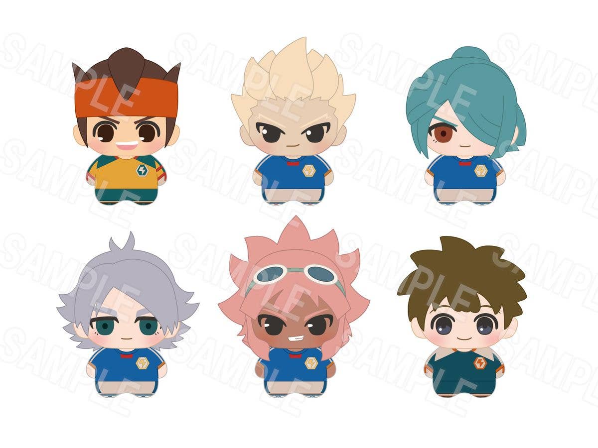 イナズマイレブン 英雄たちのヴィクトリーロード: みにちゃむマスコットvol.1 1Box 6pcs