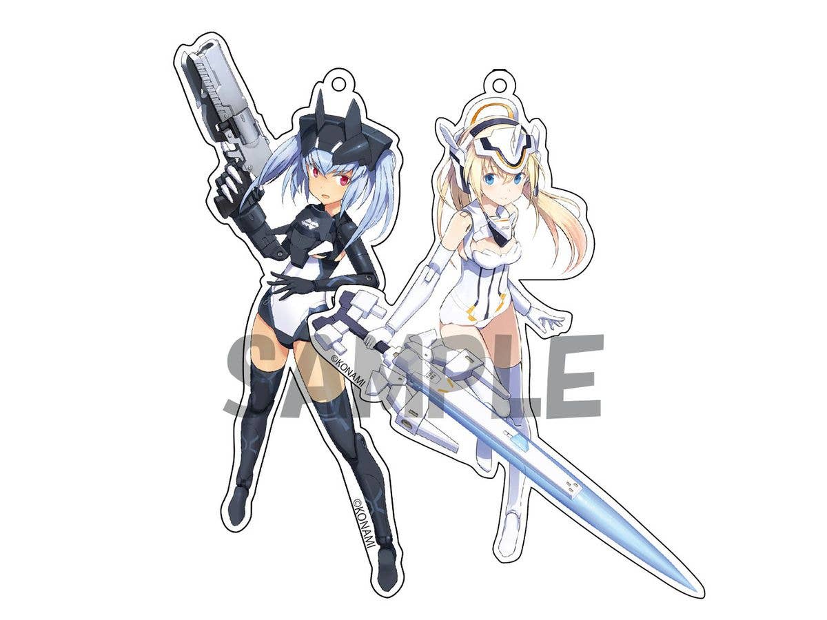 武装神姫 島田フミカネイラスト アクリルキーホルダー (アーンヴァル & ストラーフ)