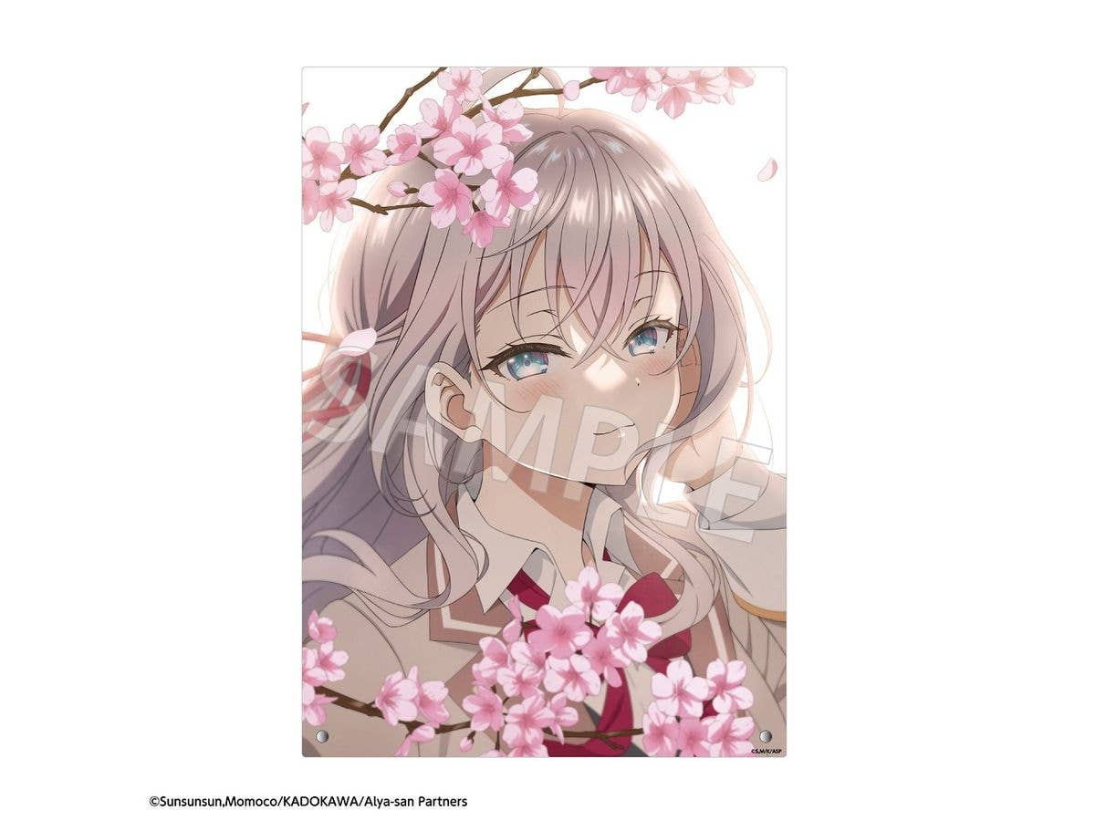 時々ボソッとロシア語でデレる隣のアーリャさん: アクリルパネルお花見