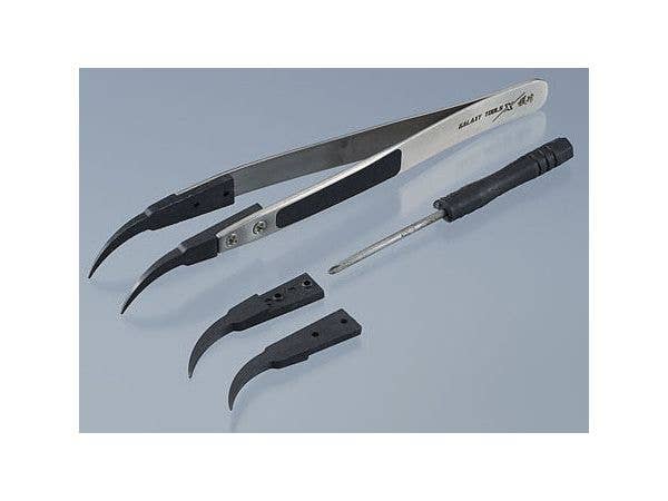 耐静電ピンセット(ツル首タイプ)