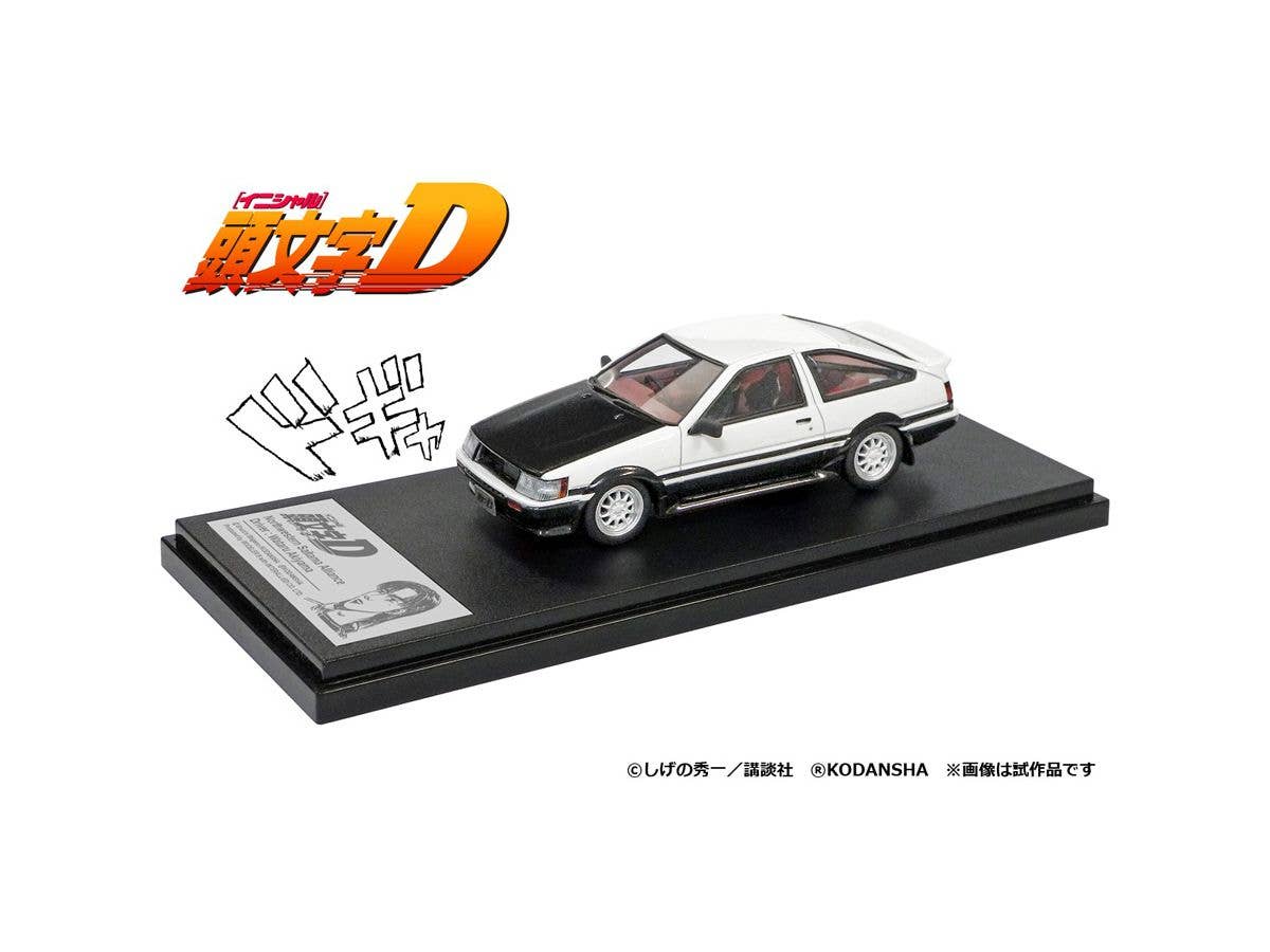 1/43 頭文字D 秋山 渉 AE86 レビン スーパーチャージャー
