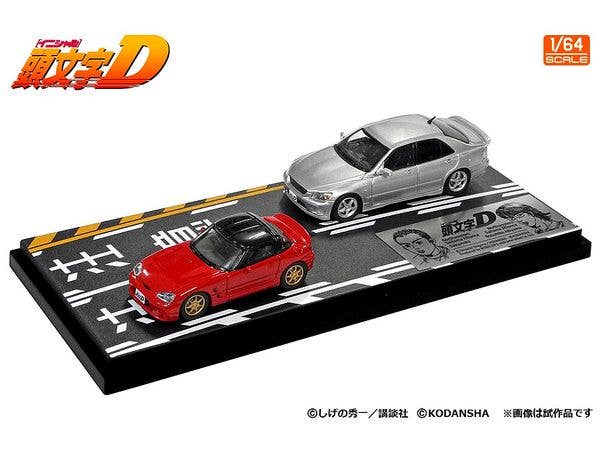 1/64 頭文字D セットVol.14 坂本カプチーノ & 秋山延彦アルテッツァ