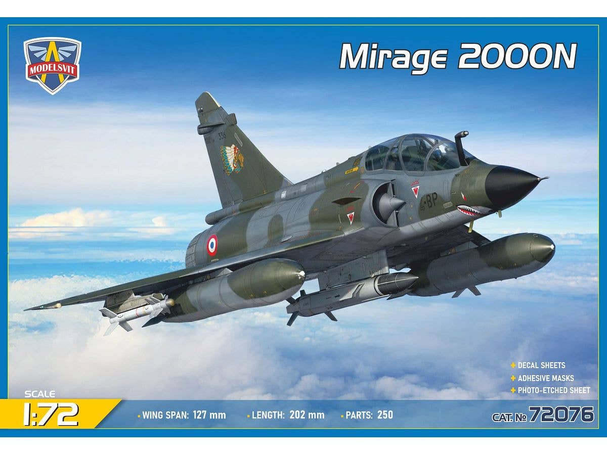 1/72 ミラージュ2000N w/ASMP 核巡航ミサイル