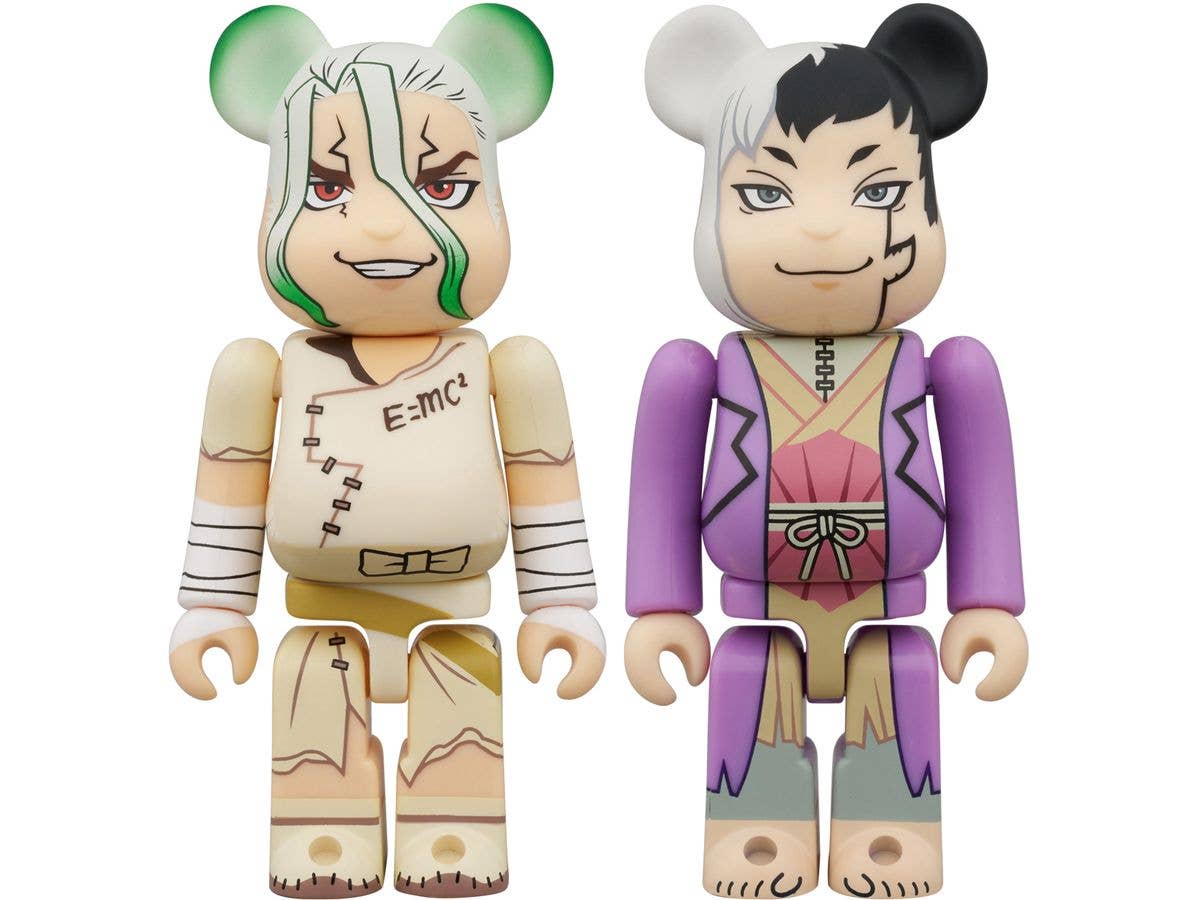 BE@RBRICK 石神千空 & あさぎりゲン 2PCS SET