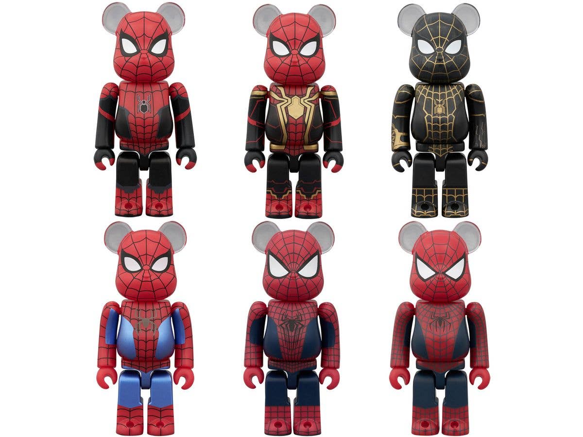 BE@RBRICK CHASE Spider-Man: No Way Home 1Box 12pcs