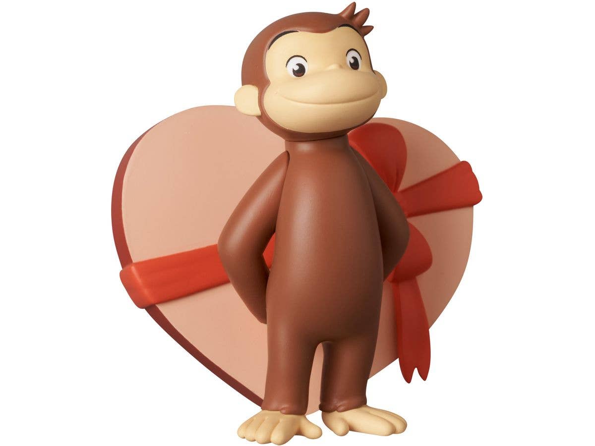 UDF Curious George w/ Heart