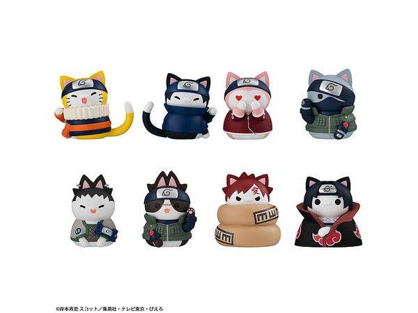MEGA CAT PROJECT NARUTO-ナルト- ニャルト! 木ノ葉の愉快なニャンコたち編REBOOT 1Box 8pcs