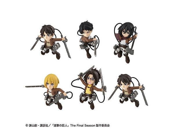 とびマス 進撃の巨人 1Box 6pcs
