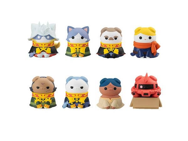 MEGA CAT PROJECT 機動戦士ガンダム 機動戦士ニャンダム ジオン公国軍ニャ! 1Box 8pcs (再販)