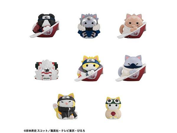 MEGA CAT PROJECT NARUTO-ナルト- 疾風伝 ニャルト! 師弟・絆編 1Box 8pcs (再販)