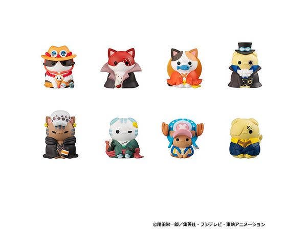 MEGA CAT PROJECT ワンピース ニャンピースニャーン! 海賊王におれはなるニャン! 1Box 8pcs (再販)