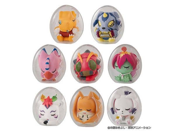 MEGA EGG FIGURE デジモンアドベンチャー おやすみデジコレ! 1Box 8pcs