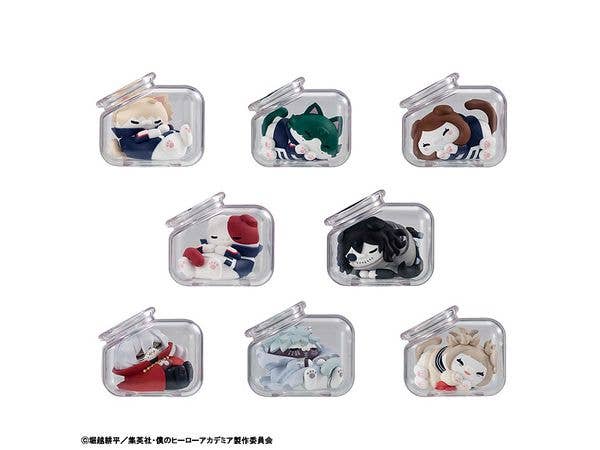 MEGA CAT PROJECT 僕のヒーローアカデミア おやすみヒロアカニャンコ 1Box 8pcs