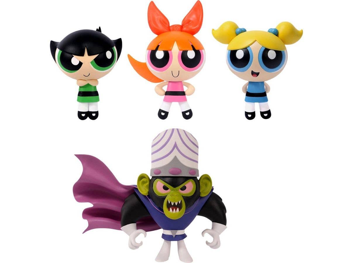  5ポイント/ The Powerpuff Girls: パワーパフガールズ vs モジョ・ジョジョ 4体セット