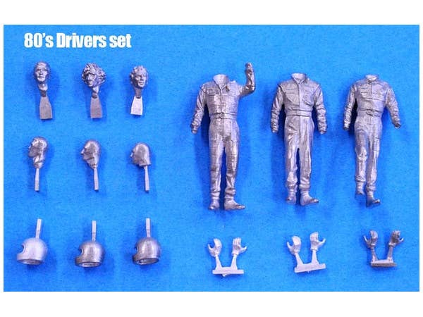 1/43 F1 ドライバーフィギュア 1980s