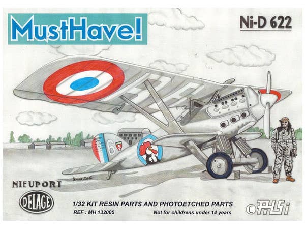 1/32 ニューポール・ドラージュNi-D 622 レジンキット