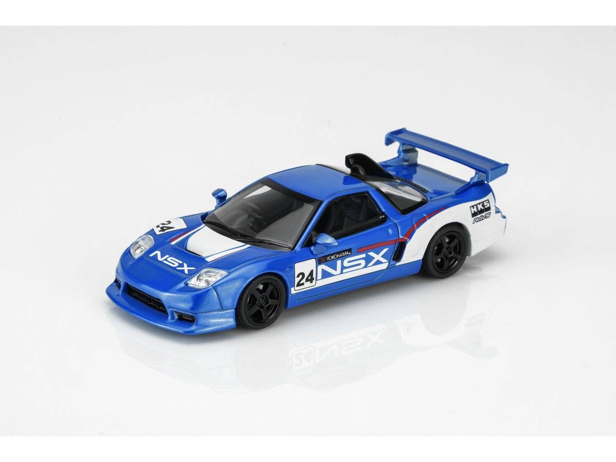 1/64 ホンダ NSX-R Custom GT Blue & White Racing Livery