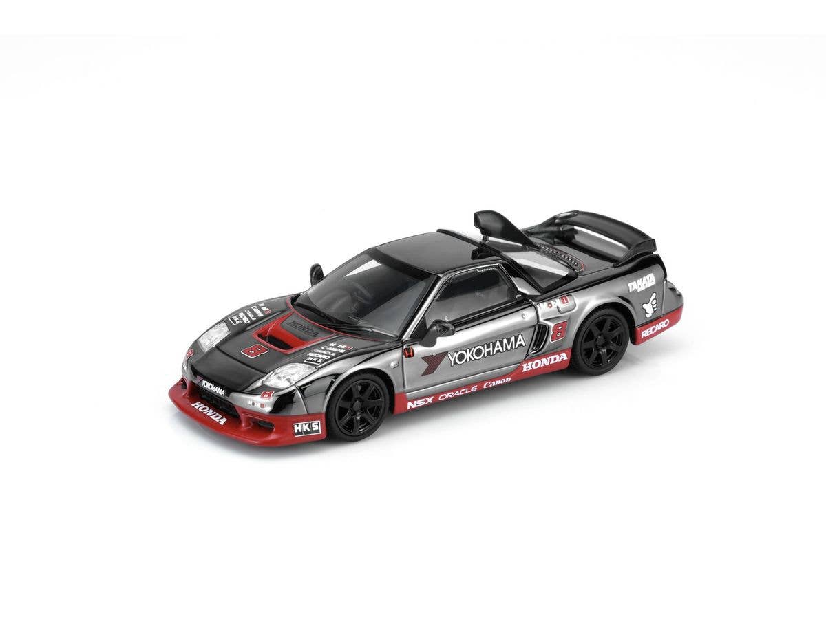 1/64 ホンダ NSX-R Custom GT Customized Electroplating Gun Gray