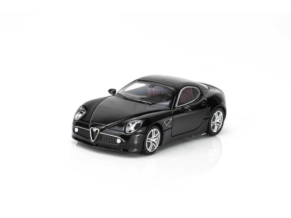 1/64 アルファ ロメオ 8C Competizione 2008 Metallic Black