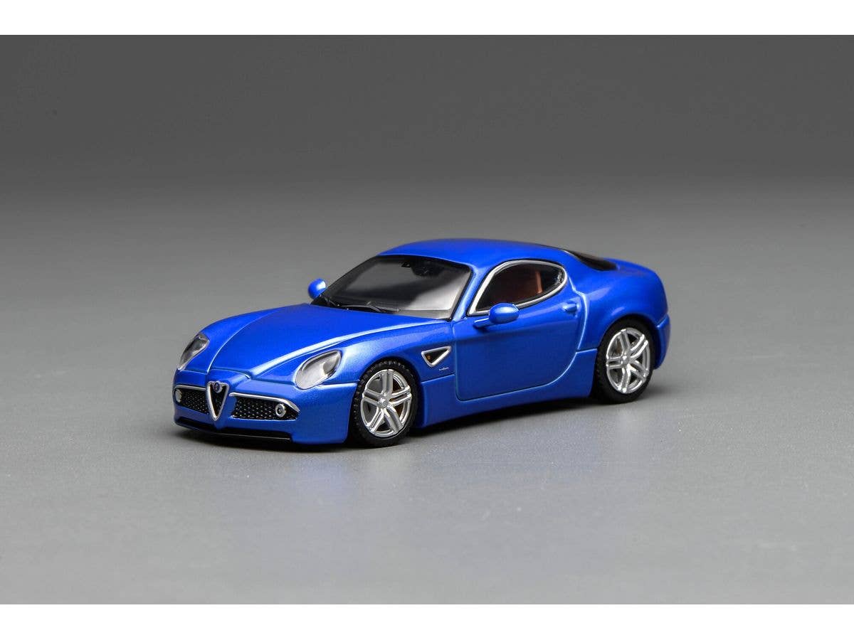 1/64 Alfa Romeo 8C Competizione 2008 Blu Magnetico Met