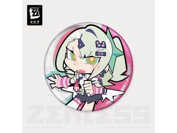 ゼンレスゾーンゼロ: エリー都シリーズ ミニキャラ缶バッジ 妄想エンジェル 千夏