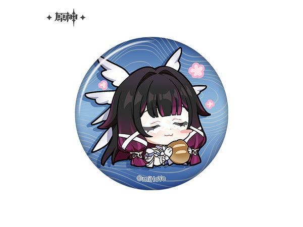 原神: デフォルメスタンプシリーズ 缶バッジ コロンビーナ